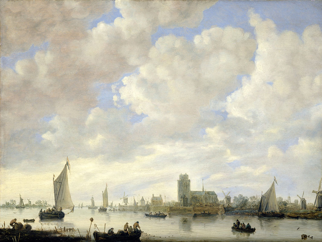 View of the Merwede of Dordrecht